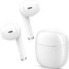 Yobola wireless earbuds with deep bass, lightweight mini Bluetooth headphones for running, fitness, 25hrs playtime, built-in microphone, touch control, and IPX5 waterproof