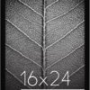 Americanflat 16x24 Poster Frame with Polished Plexiglass - Epic Collection - Gallery Wall Frames with Engineered Wood - Wide Photo Frame for Wall Display - Black